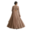 15 Georgette Lucknowi Sequence Work Rosy Brown Lehenga Choli